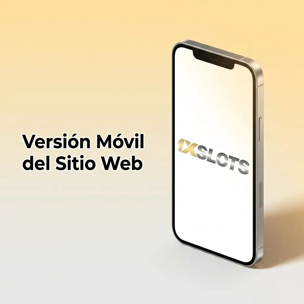 Sitio web móvil de 1xSlots optimizado para smartphones y tablets con diseño adaptativo y todas las funciones disponibles.