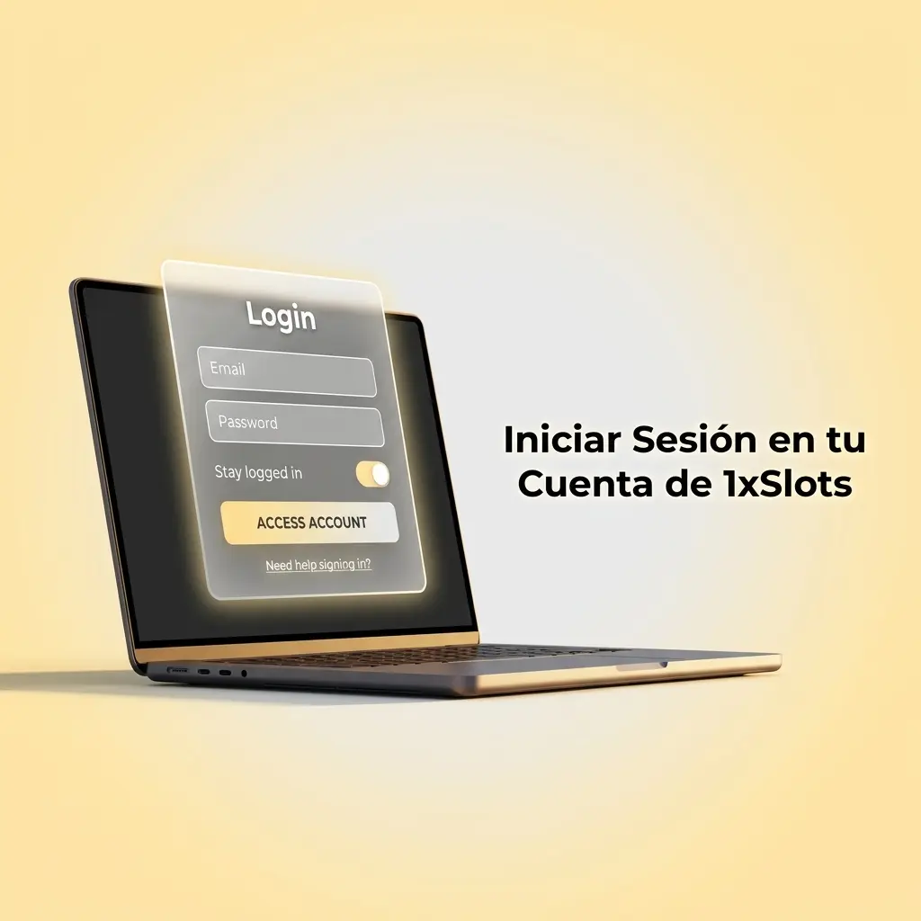 Pasos para iniciar sesión en tu cuenta de 1xSlots de forma rápida y segura